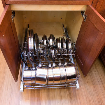 Two-Tone Traditional Kitchen