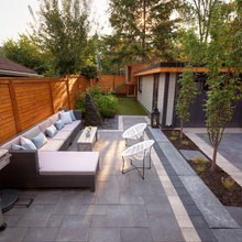 Backyard landscaping