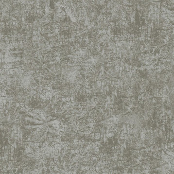 Simplistic Rustic Metallic Wallpaper, Gray, Double Roll