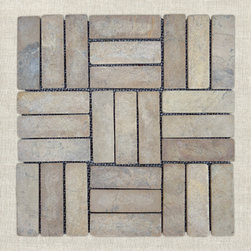KUTA - Sand | 12" x 12" | Marble Mosaic - Mosaic Tile