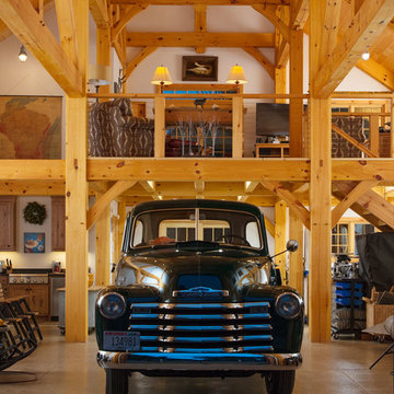 Timber frame Man Cave-Party Barn
