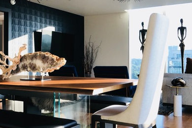 Trendy dining room photo in Atlanta