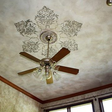 French Plastered Living Room