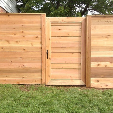 Lions Fence Contemporary Privacy Fences