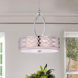 3-Light Chandelier, Flush Mount & Pendant - Chandeliers