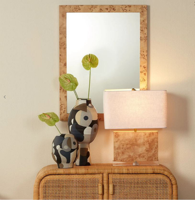 Natural Burl Wood Parallel Table Lamp - Transitional - Table Lamps - by ...