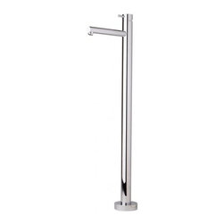 Sussex Scala 200 Floor Mount Mixer Chrome - Bathtub Taps