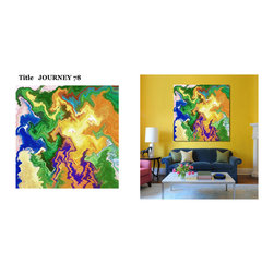 Art on wall 2017 - Mixed Media Art