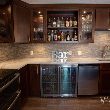 Cherry Custom Kitchen/Bar Cabinets
