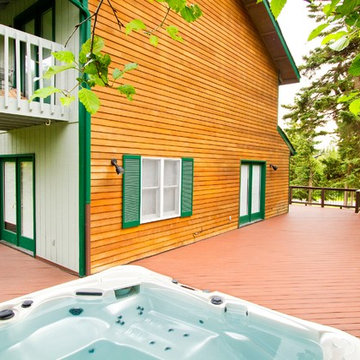 Wrap Around Diagonal Trex Deck