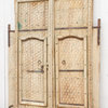 Pair of Antique Rajasthani Carved Doors