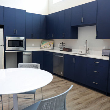 Modern Matte Blue