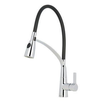 Palermo Pull-Down Kitchen Faucet, Polished Chrome