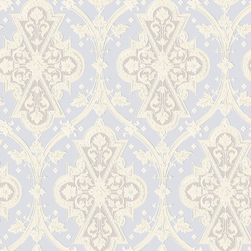 Uppark Ogee (Faded Document)