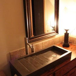 Concrete Bath Sinks - Vanity Tops And Side Splashes