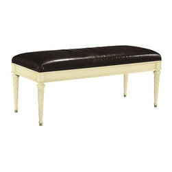 Hickory Chair Ottomans and Benches - Indoor Benches