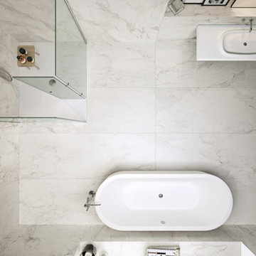 Magnum Stone Calacatta 63" x 126" Smooth