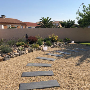 Jardin contemporain à Port la Nouvelle