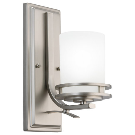 Kichler 5076 Hendrik 1 Light 12" Tall Wall Sconce - Brushed Nickel