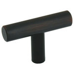 Cosmas - Cosmas 305ORB Oil Rubbed Bronze Euro Style T Bar Cabinet Knob - Manufacturer: Cosmas