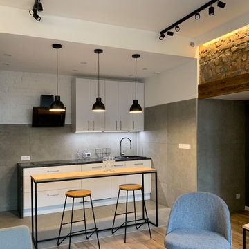 Renovation for devastated apartment.
