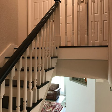 Espresso Traditional Staircase
