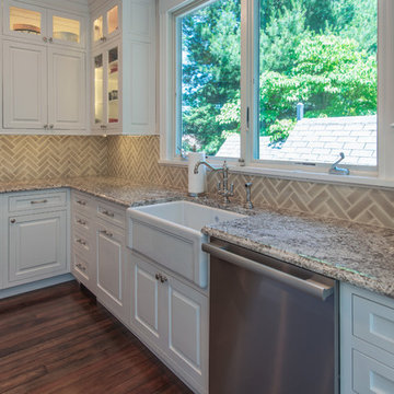NORTH ARLINGTON VA TUDOR HOME KITCHEN REMODEL