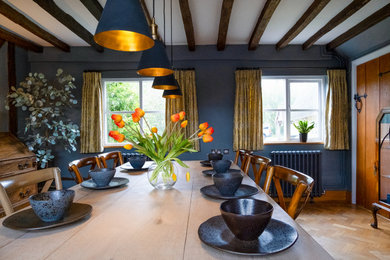 This is an example of a dining room in Cambridgeshire.