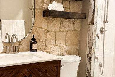 Bathroom - transitional bathroom idea in Denver
