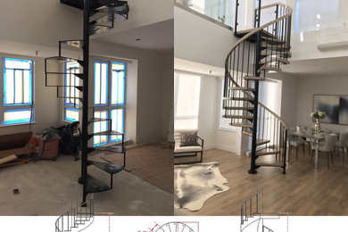 Staircase - modern staircase idea in Vancouver