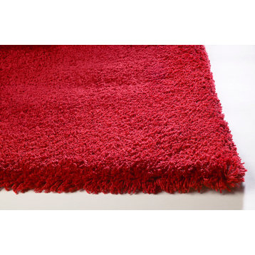 Bliss 1564 Red Shag, 7'6"x9'6"