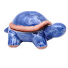 Novica Handmade Blue Turtle Celadon Ceramic Decorative Box
