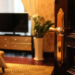 House door hardware. Luxury series. - Doorknobs