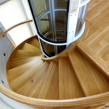 Norfolk Pneumatic Elevator Stairs