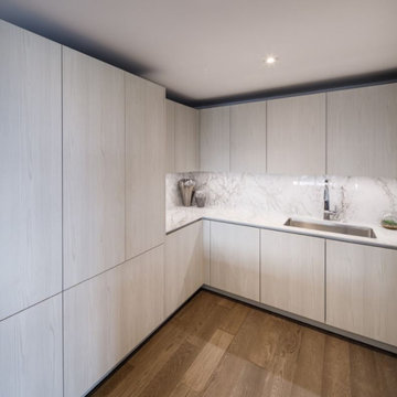 What defines a modern luxury high rise condo in Houston?