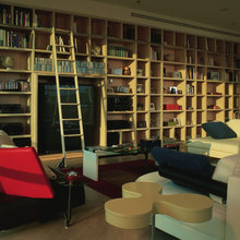 Steeplechase bookshelves