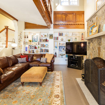 Newburyport, Massachusetts family room