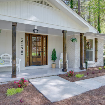 Welcoming Craftsman Front Porch