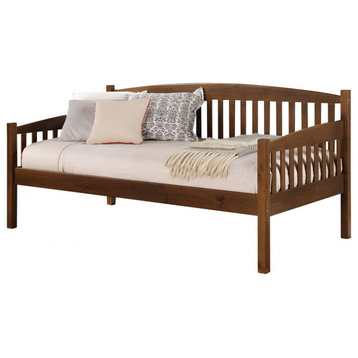 42" X 80" X 37" Antique Oak Wood Daybed