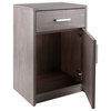 Ash Gray Nightstand or Accent Table