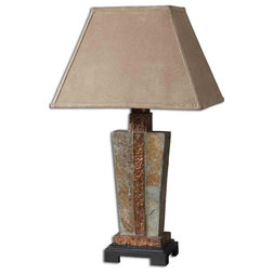 Rustic Table Lamps by Buildcom