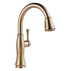 Delta Cassidy Single Handle Pull-Down Kitchen Faucet - Kitchen Faucets