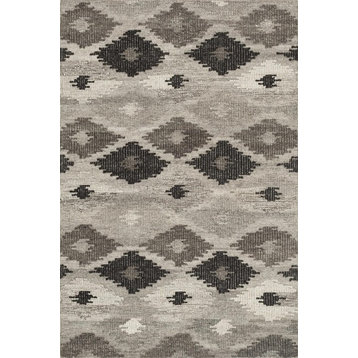 Gray Charcoal Akina Area Rug by Loloi, 5'x7'6"