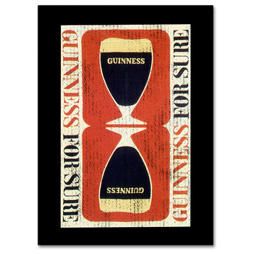 Guinness Brewery 'Guinness For Sure' Canvas Art, 14"x19"