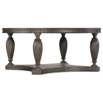 Hooker Furniture 5961-80111-COFFEE-TABLE-B Traditions 45" - Maduro