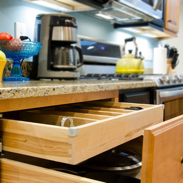 Severna Park Kitchen Remodel - cabinets