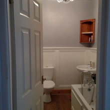 VINTAGE BATHROOM TRANSFORMATION ON A BUDGET