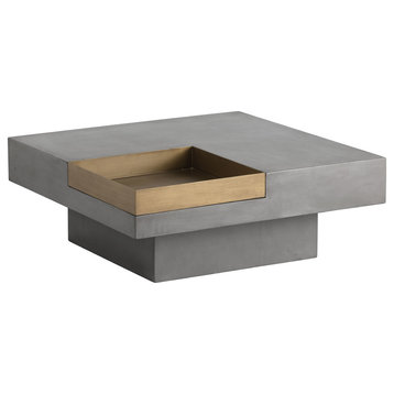 Quill Coffee Table, Square