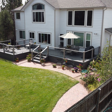 South Denver Composite Deck Entertaining Space