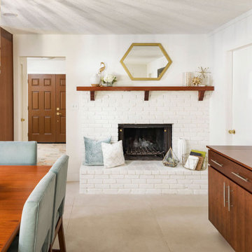 Classic + Transitional + Retro Kitchen